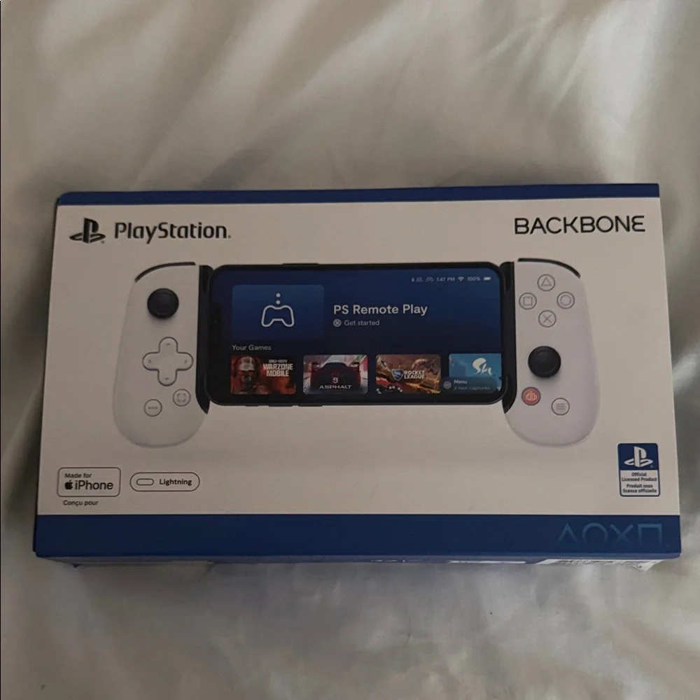 Sony PlayStation Backbone White Handheld Console 🆕
